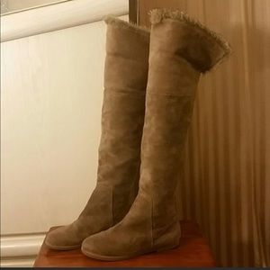 Sam Edelman OTK furry boots